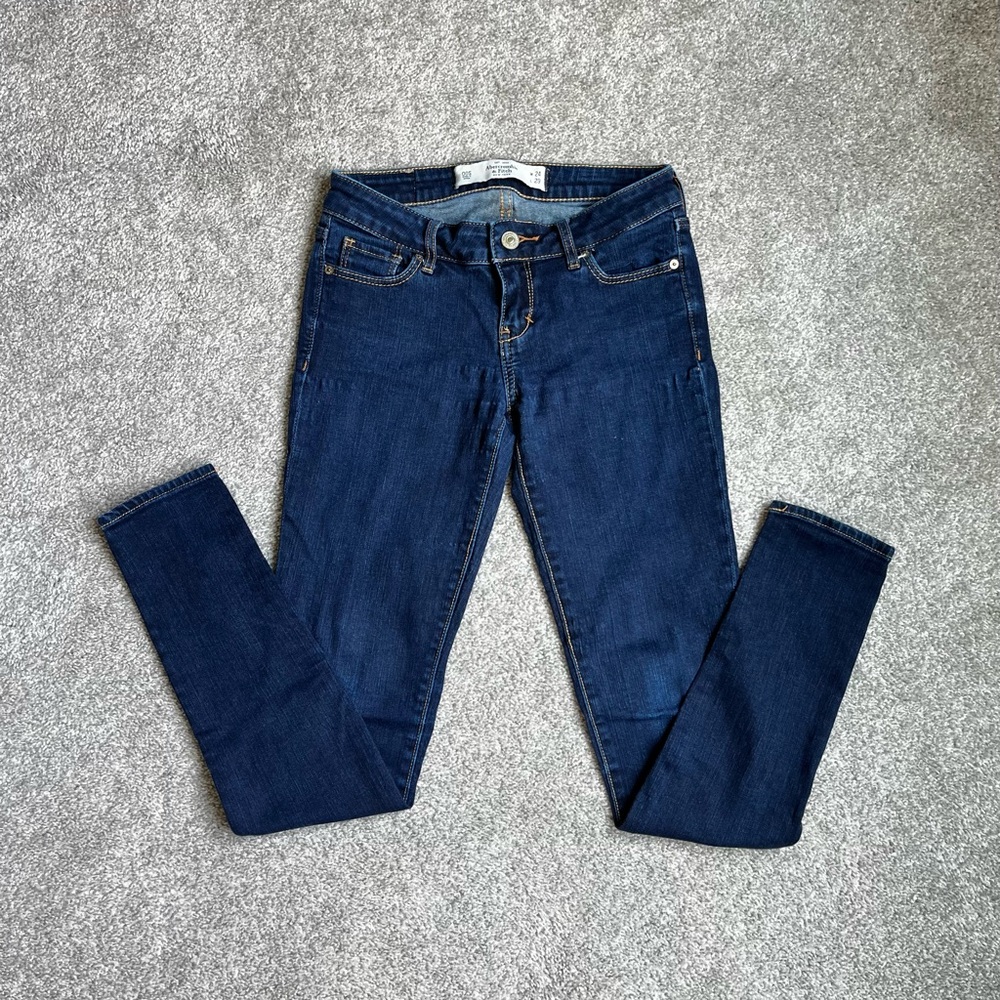 Abercrombie skinny jeans double 0